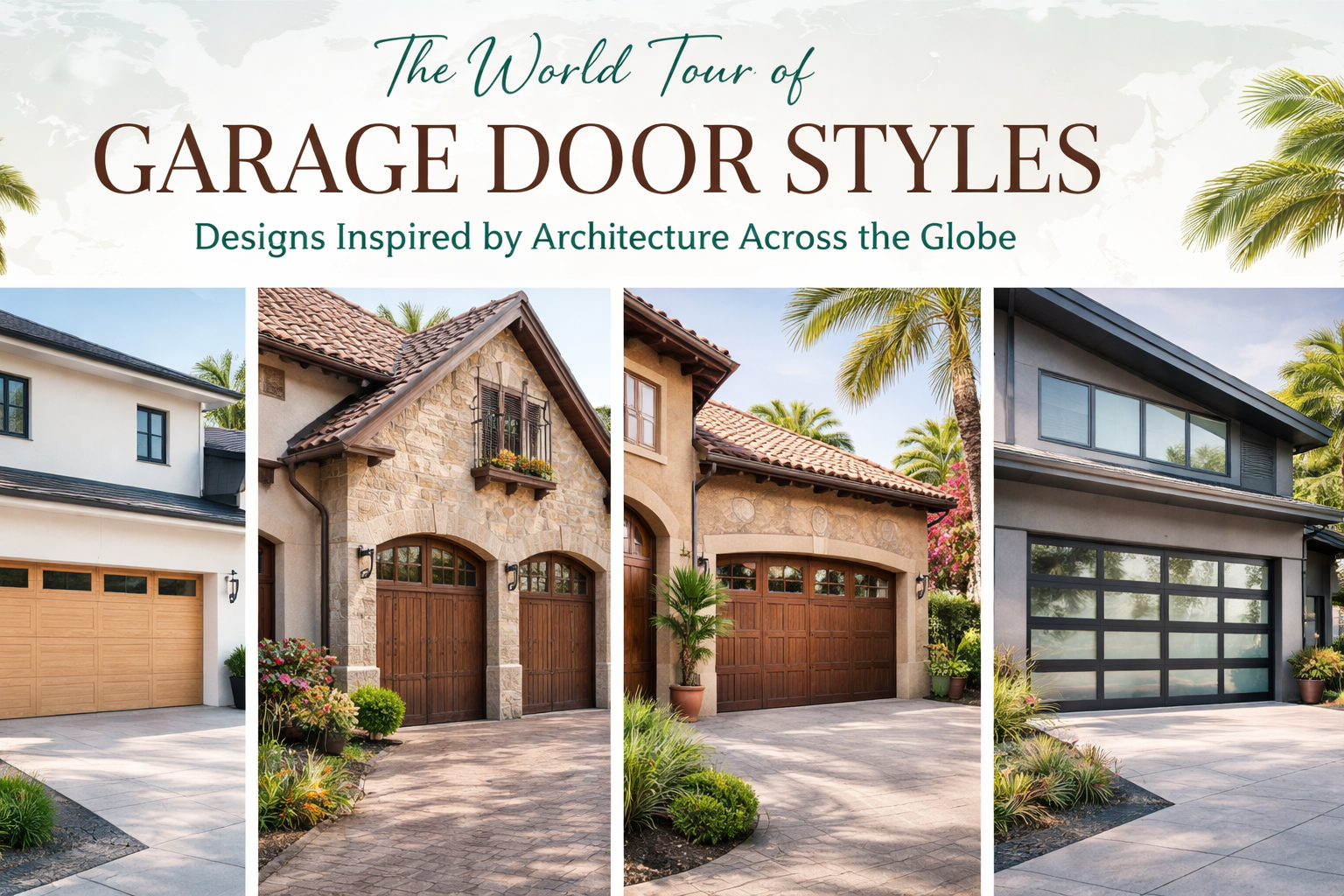 The World Tour of Garage Door Styles